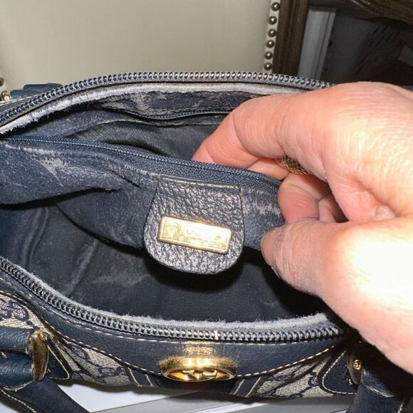 Gucci Ophidia small blue GG Boston bag - Picture 8 of 16